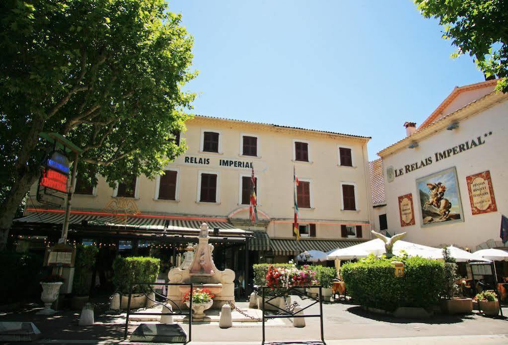 Logis Le Relais Imperial Hotel Saint-Vallier-de-Thiey Kültér fotó